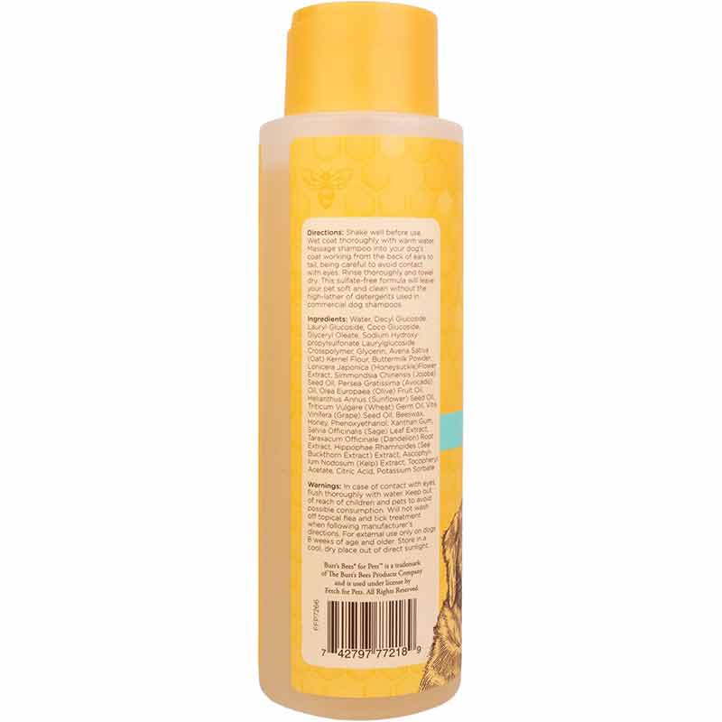 Itch Soothing Shampoo for Dogs, 16 Oz, by Burt's Bees Pets, image #3