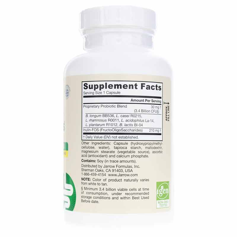 Jarro-Dophilus + FOS 3.4 Billion, 300 Capsules, by Jarrow Formulas, image #2
