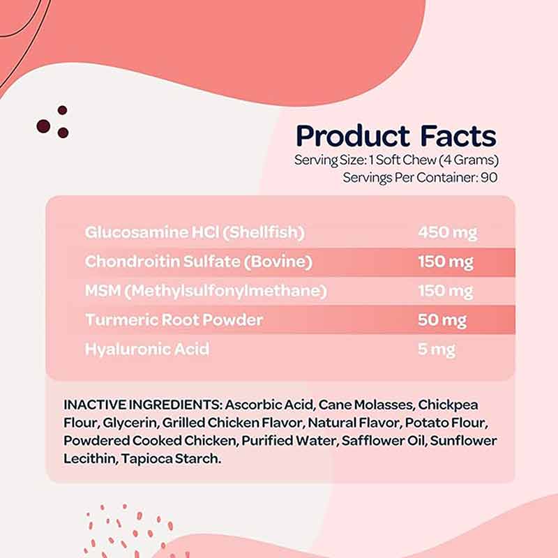 Joint & Hip Mobility Chews, Chicken, 60 Chews, by Ready Pet Go!, image #3