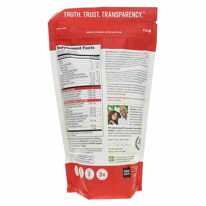 Joint Vibrance Powder, 30 Servings, by Vibrant Health, image #2