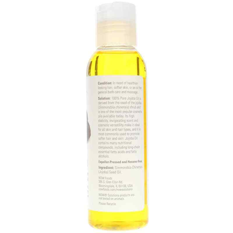 Jojoba Oil, 4 Oz, by NOW Foods, image #2