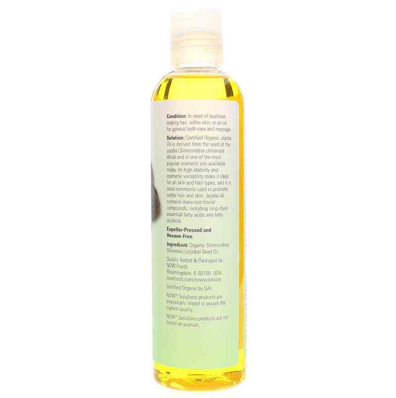 Jojoba Oil Certified Organic, 8 Oz, by NOW Foods, image #2