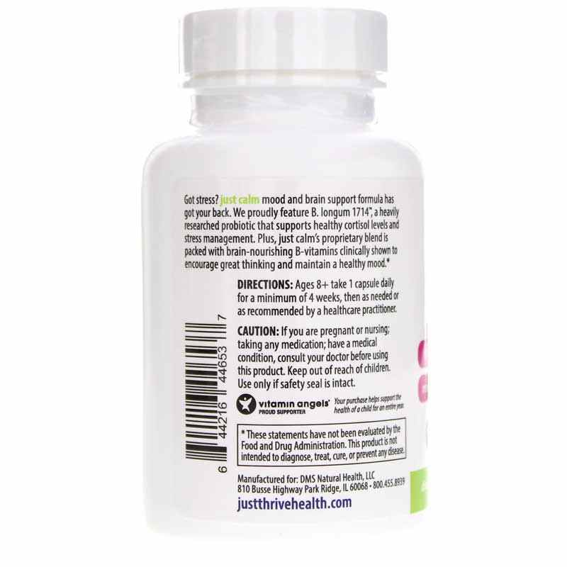 Just Calm, 30 Veg Capsules, by Just Thrive, image #3