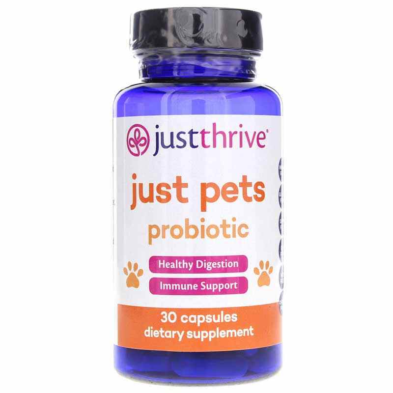 Just Pets Probiotic, by Just Thrive