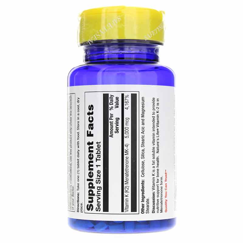 K-2 5,000 Mcg, by Natures Life, image #3