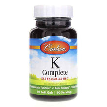 K Complete, 90 Softgels, by Carlson Labs