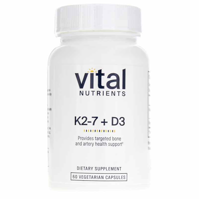 K2-7 + D3, by Vital Nutrients