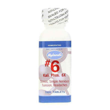 Kali Phos. 6X, 1000 Tablets, by Hylands