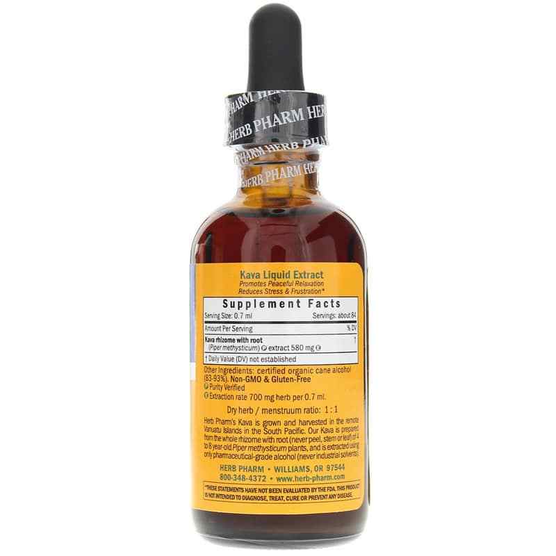 Kava Extract, 2 Oz, by Herb Pharm, image #2