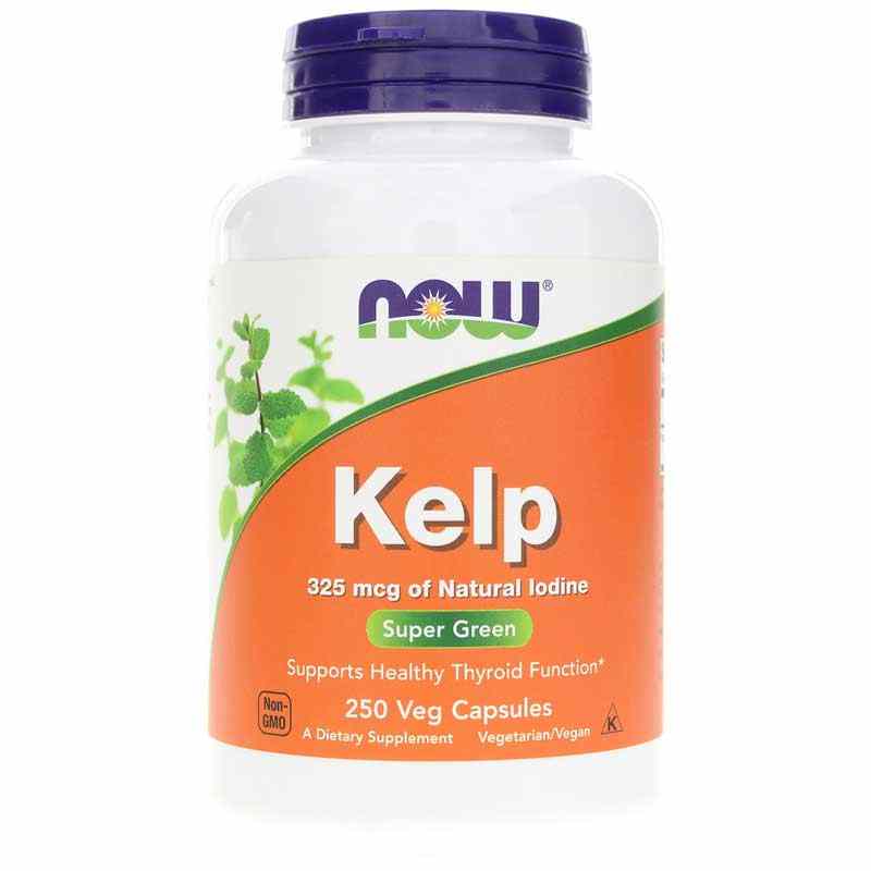 Kelp Caps 325 Mcg of Natural Iodine, by NOW Foods