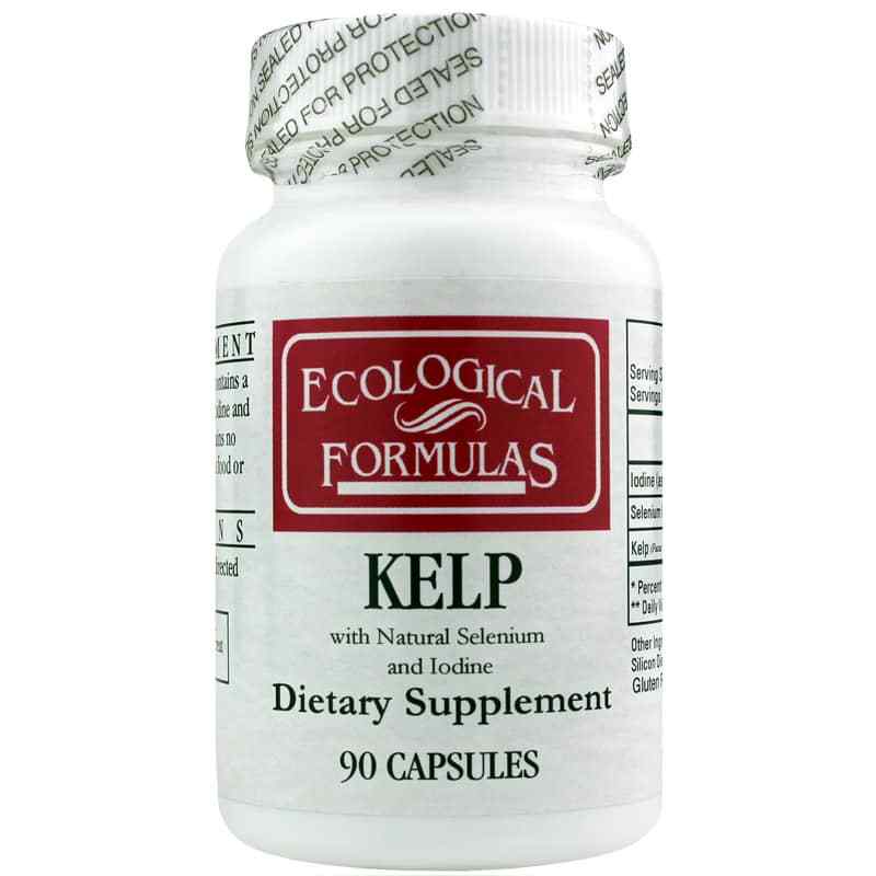 Kelp with Natural Selenium and Iodine, by Ecological Formulas