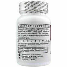 Kelp with Natural Selenium and Iodine, by Ecological Formulas, image #3