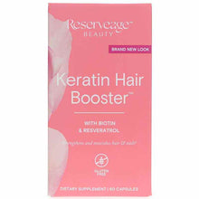 Keratin Hair Booster Capsules, 60 Capsules, by Reserveage Nutrition