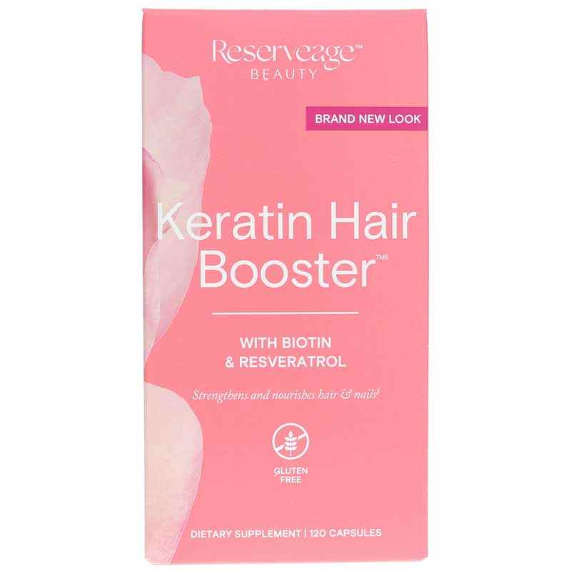 Keratin Hair Booster Capsules, by Reserveage Nutrition
