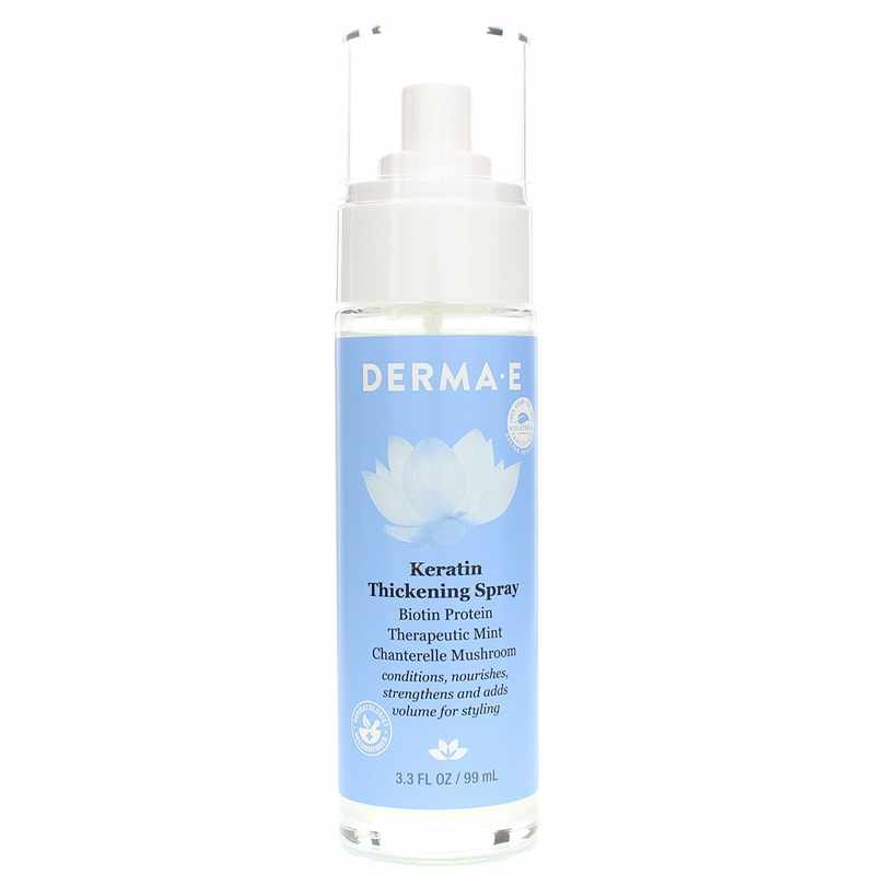 Keratin Thickening Spray, by Derma E