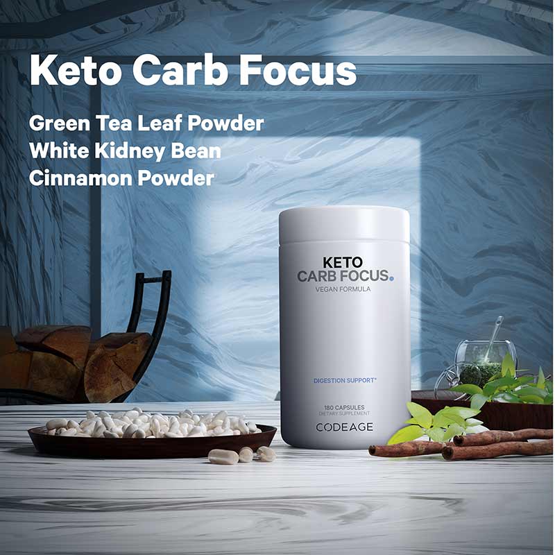 Keto Carb Focus Vegan, by Codeage, image #3