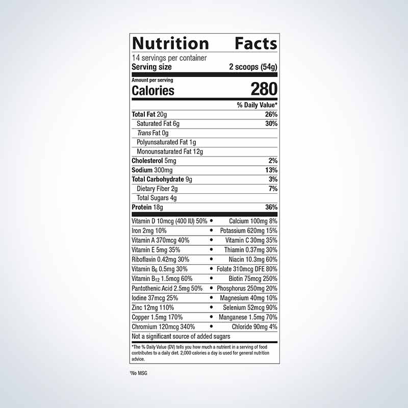 Ketogenic Shake, Chocolate, 14 Servings, by Metagenics, image #2