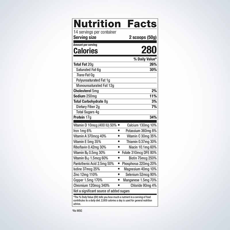 Ketogenic Shake, Vanilla, 14 Servings, by Metagenics, image #2
