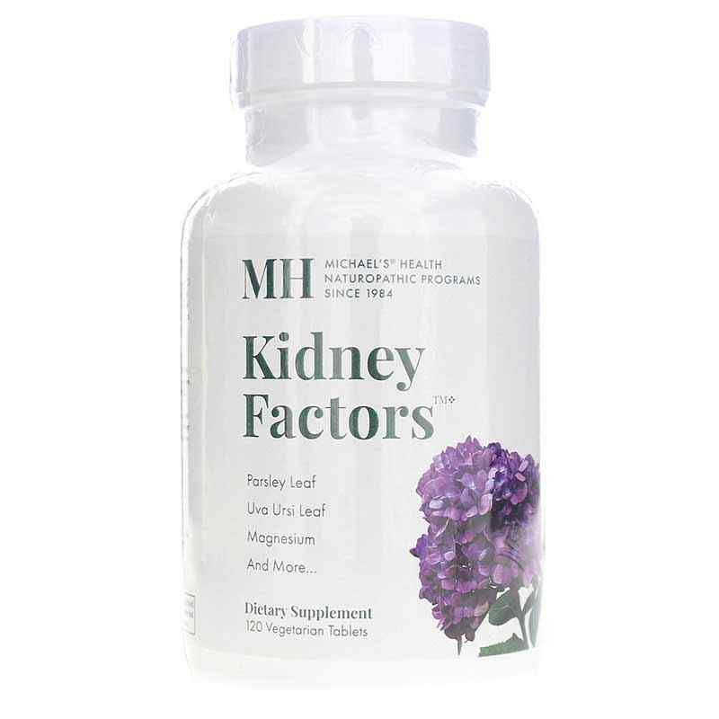Kidney Factors, 120 Veg Tablets, by Michael's Health