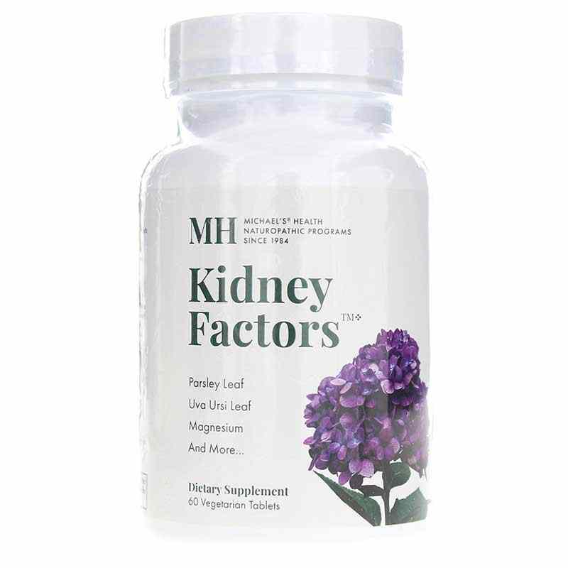 Kidney Factors, 60 Veg Tablets, by Michael's Health