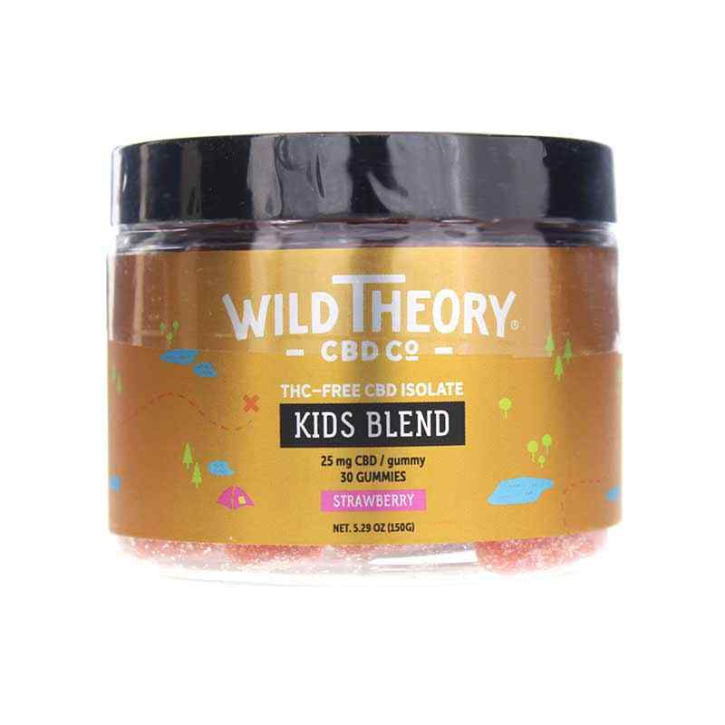 Kids Blend CBD Gummies, 30 Gummies, by Wild Theory CBD