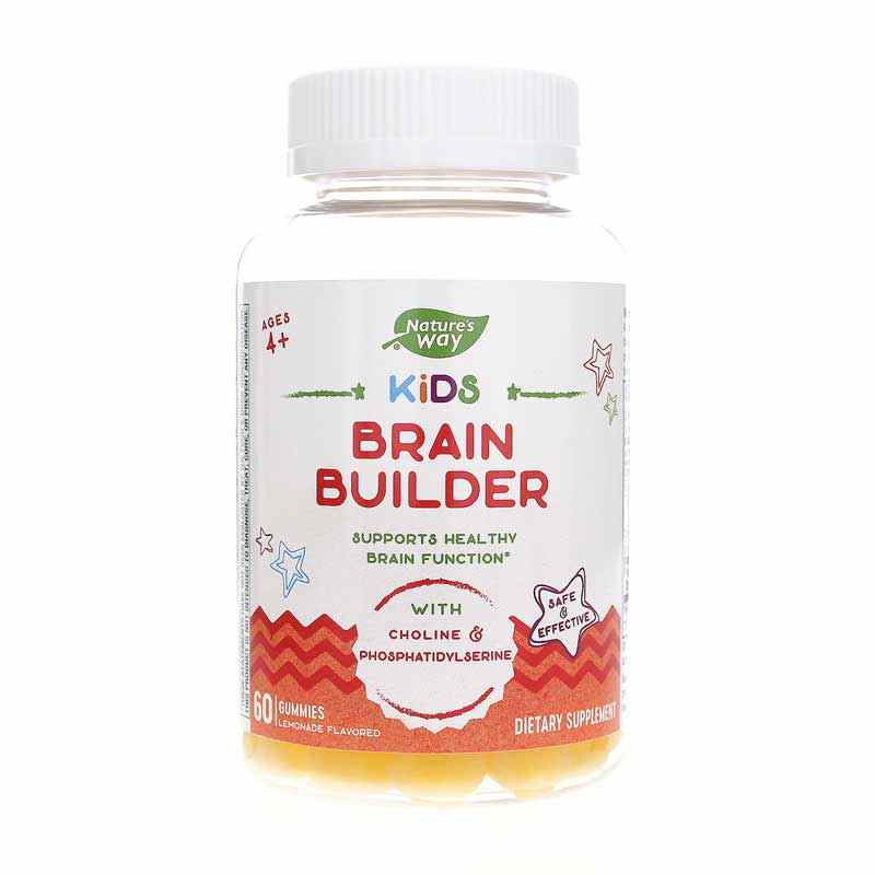 Kids Brain Builder Gummies, by Natures Way
