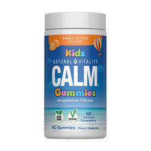 Kids CALM Sweet Citrus Gummies, by Natural Vitality
