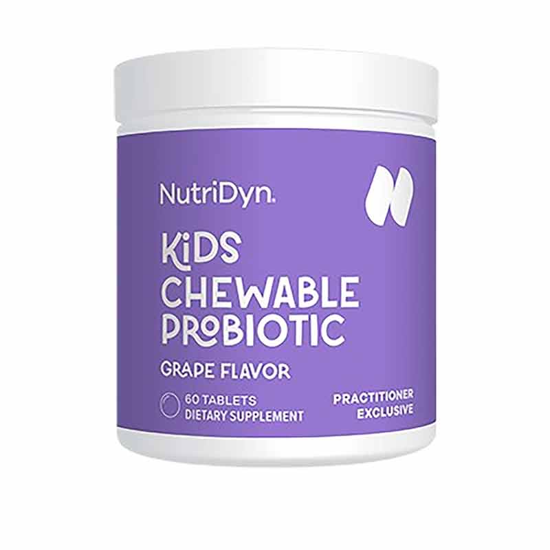 Kids Chewable Probiotic, 60 Chewables, by NutriDyn