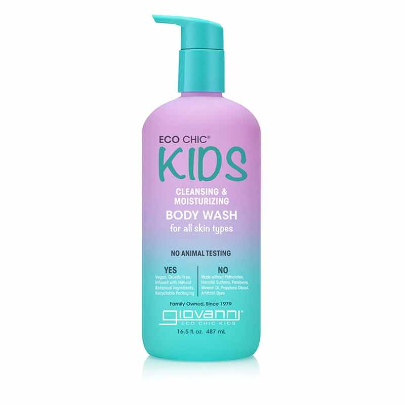 Kids Cleansing & Moisturizing Body Wash, by Giovanni