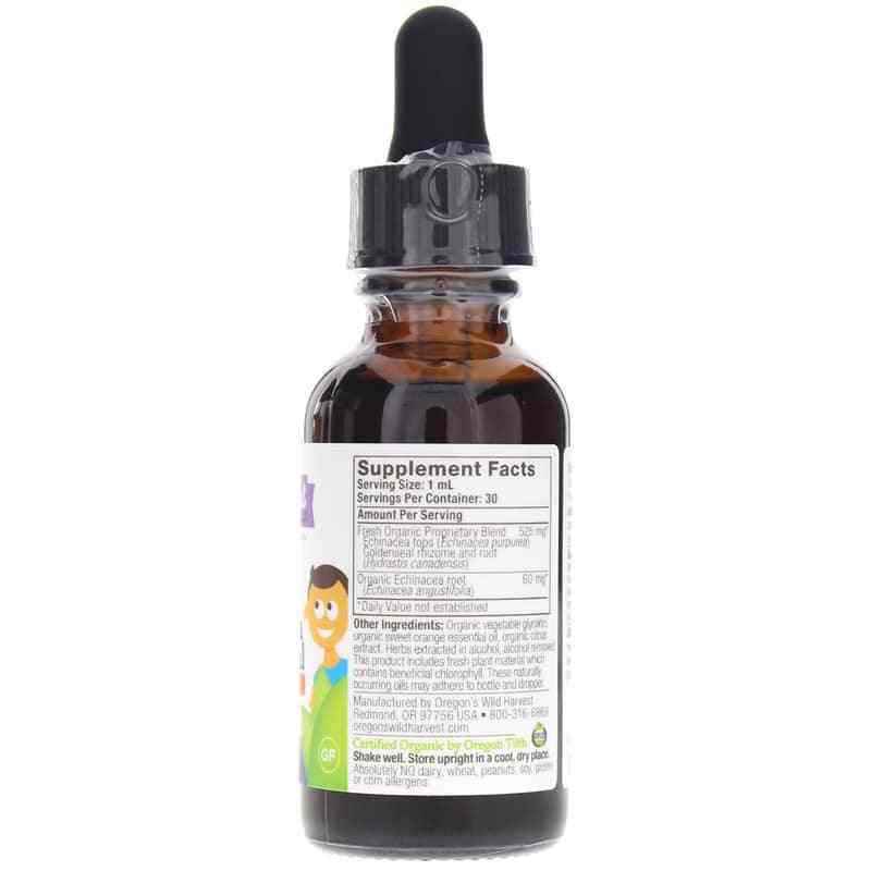 Kids Echinacea Goldenseal Extract, by Oregons Wild Harvest, image #2