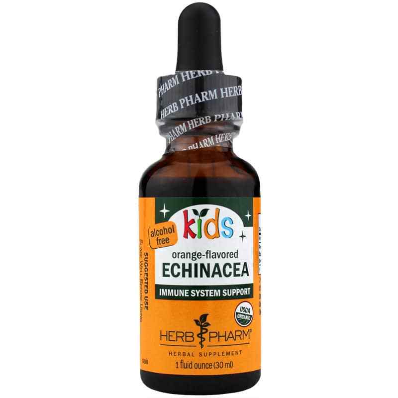 Kids Echinacea Orange Flavor, 1 Oz, by Herb Pharm