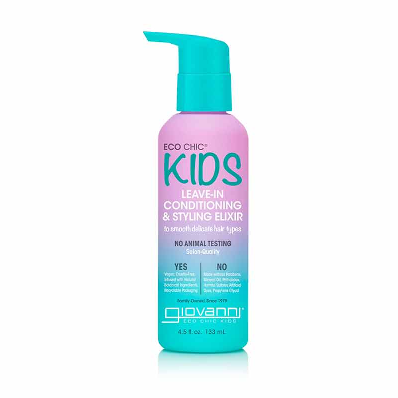 Kids Leave-In Conditioning & Styling Elixir, by Giovanni