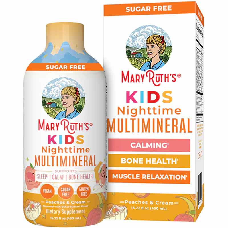 Kids Liquid Nighttime Multimineral, by MaryRuth's Organics