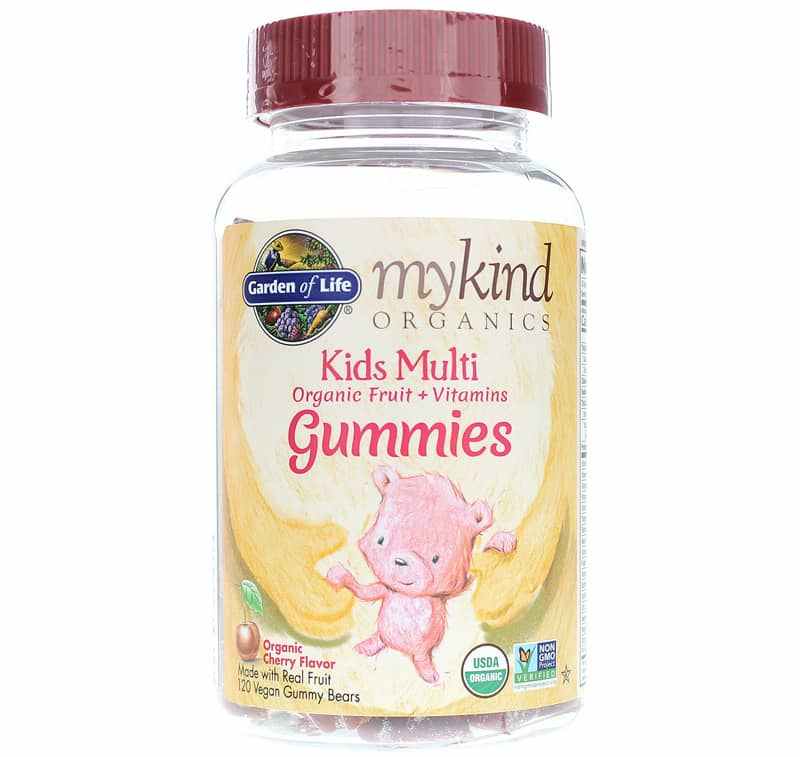 Kids Multi Gummies, Cherry, by Garden of Life mykind Organics