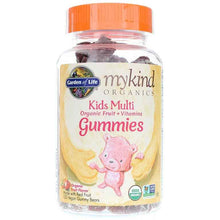 Kids Multi Gummies, Fruit, by Garden of Life mykind Organics