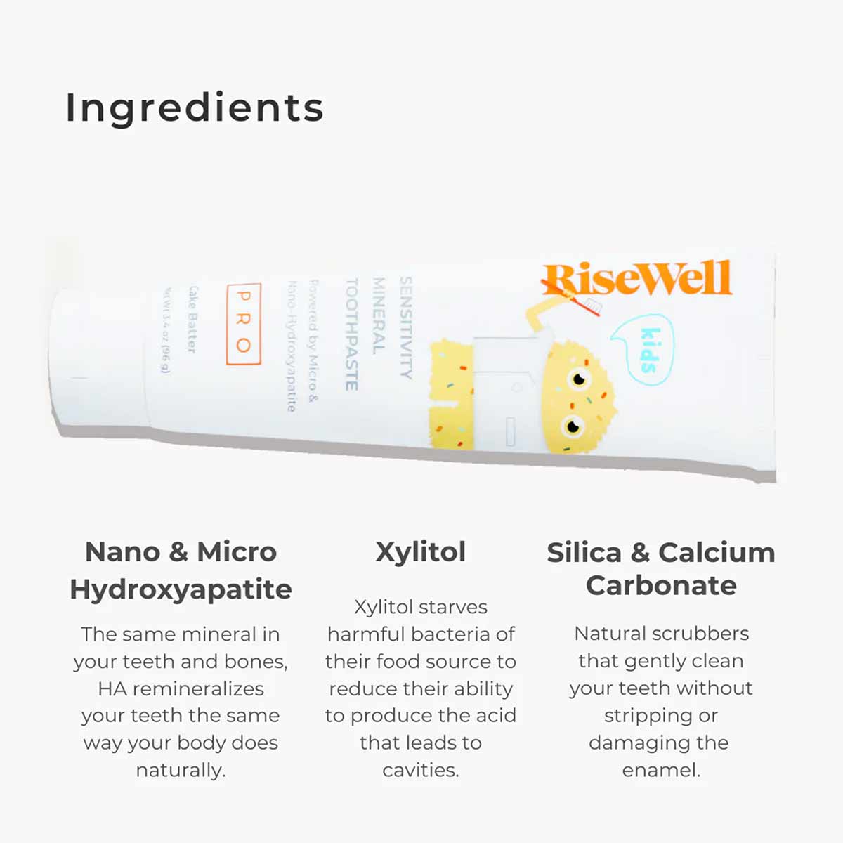 PRO Kids Mineral Toothpaste, by RiseWell