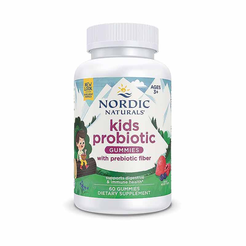 Kids Probiotic Gummies Zero Sugar, 30 Gummies, by Nordic Naturals