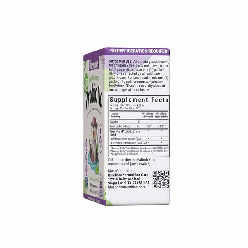 Kids Probiotic Powder Stick Packs, 30 Sticks, by Bluebonnet, image #2