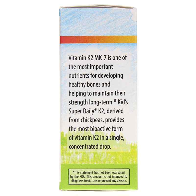 Kid's Super Daily K2, by Carlson Labs, image #4