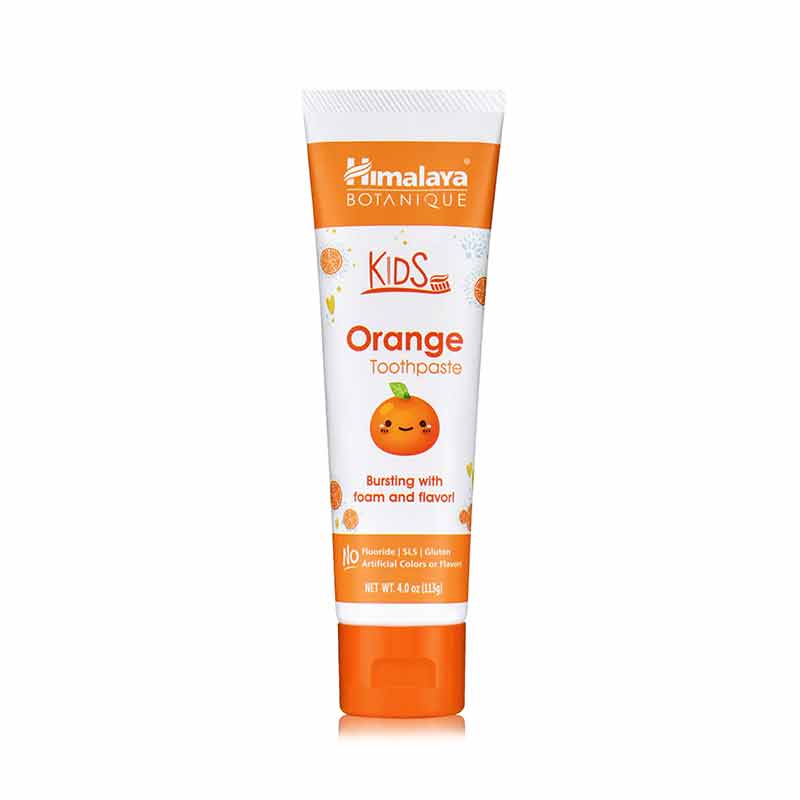 Kids Toothpaste, Orange, 4 Oz, by Himalaya