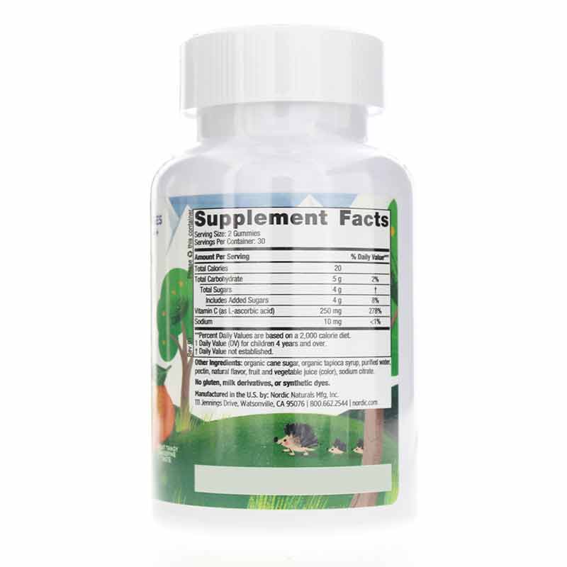 Kids Vitamin C Gummies, 60 Gummies, by Nordic Naturals, image #2