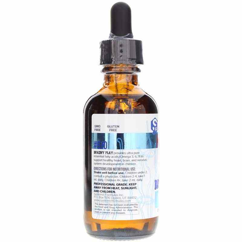 Kidz Play Brainy Play Omega Fatty Acids, by Systemic Formulas, image #3