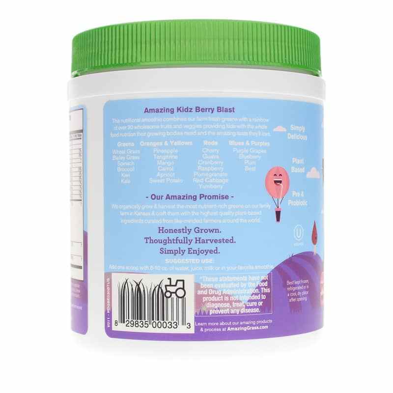 Kidz Superfood, Berry Blast, 30 Servings, by Amazing Grass, image #3
