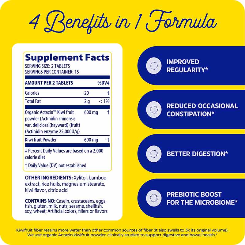 Kiwi Regularity, by Enzymedica, image #2