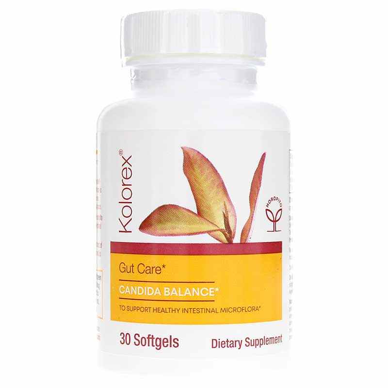 Kolorex Gut Care Candida Balance, 30 Softgels, by Natures Sources
