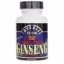 Korean Red Ginseng, 50 Capsules, by Imperial Elixir