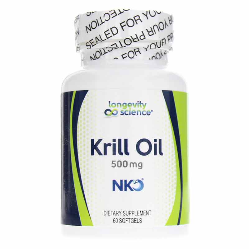 Krill Oil 500 Mg, by Longevity Science