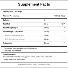 Krill Oil, 60 Softgels, by NutriDyn