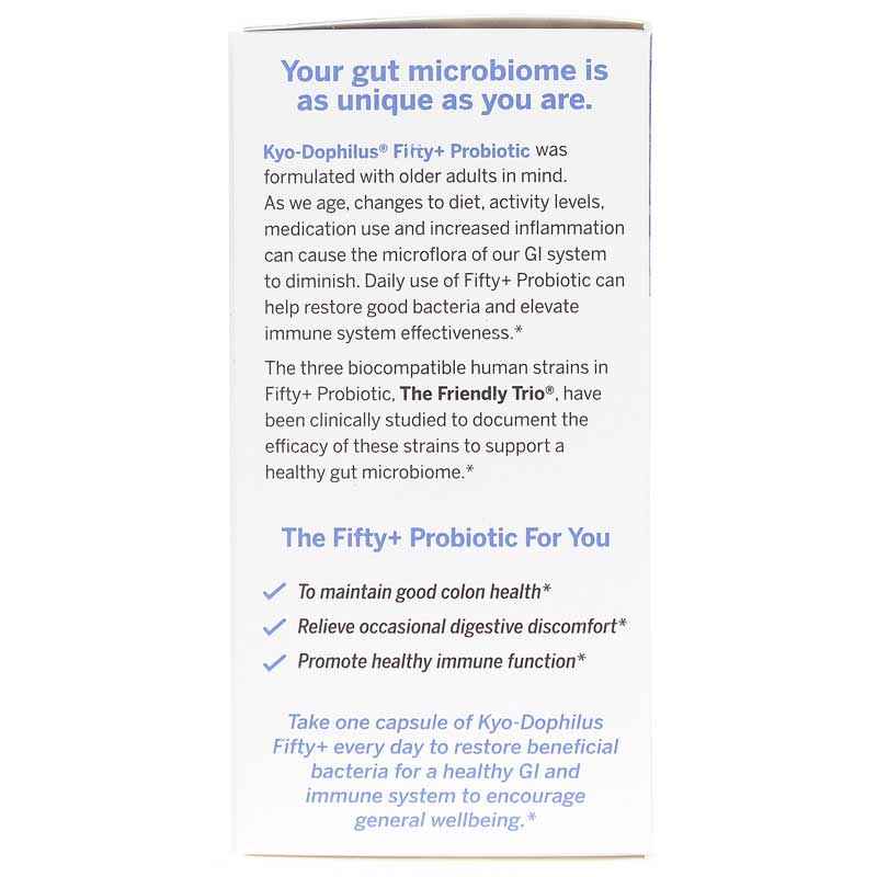 Kyo-Dophilus Fifty+ Probiotic, by Kyolic, image #4