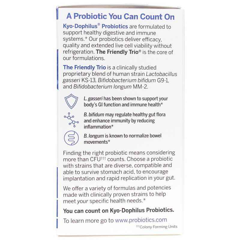 Kyo-Dophilus Multi 9 Probiotic, 180 Capsules, by Kyolic, image #2